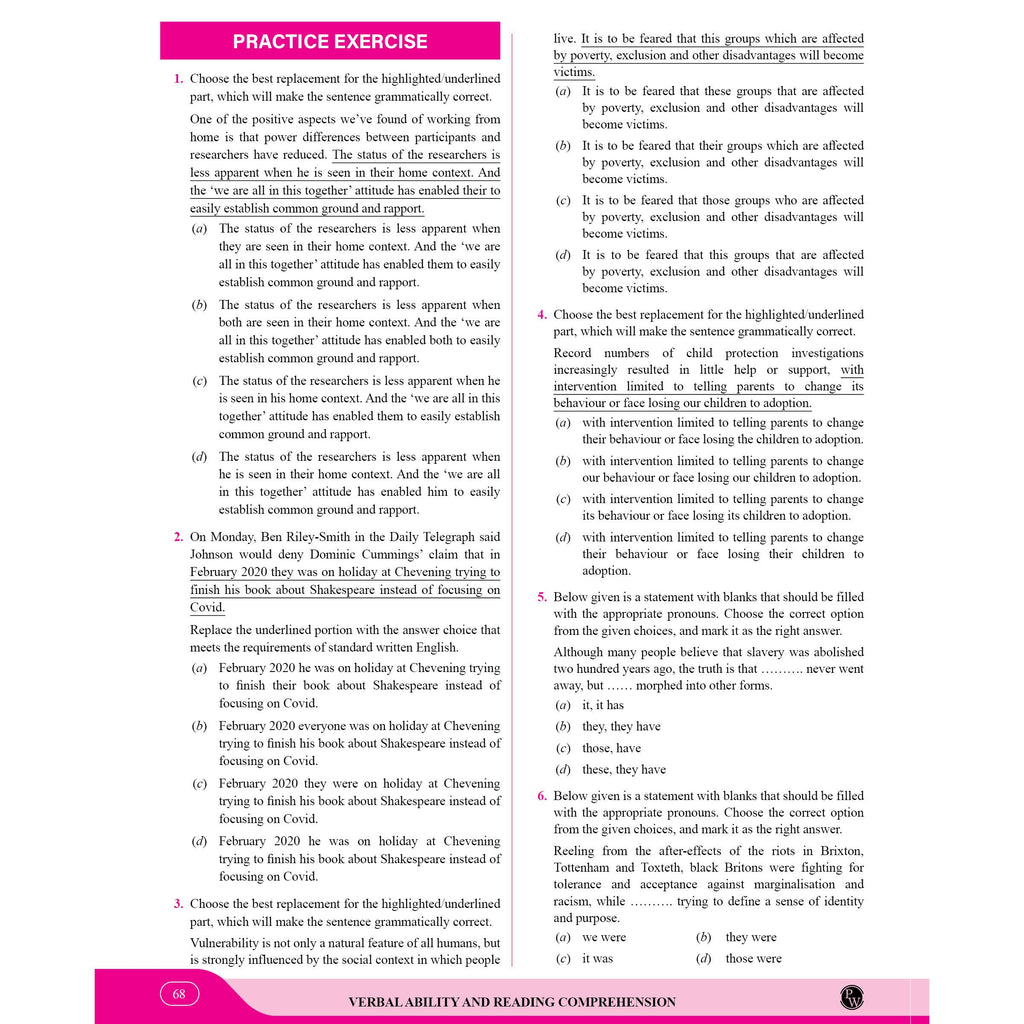 PW IPMAT Verbal Ability and Reading Comprehension Book | Topicwise Coverage | Chapterwise PYQs | 1500+ Questions | 5 Sectional Tests & 5 Full Mock Tests For IPMAT, JIPMAT, NPAT, SET & Other BBA Exams