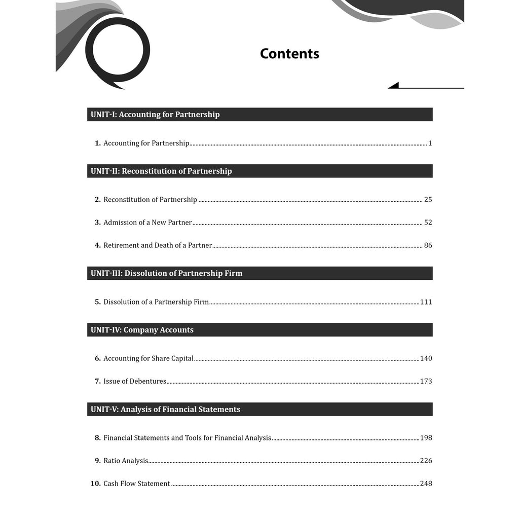 CUET (UG) Accountancy 2026 Chapterwise & Topicwise Question Bank with Past Year Questions PYQs and Mock Test | Mind Maps and Practice MCQs