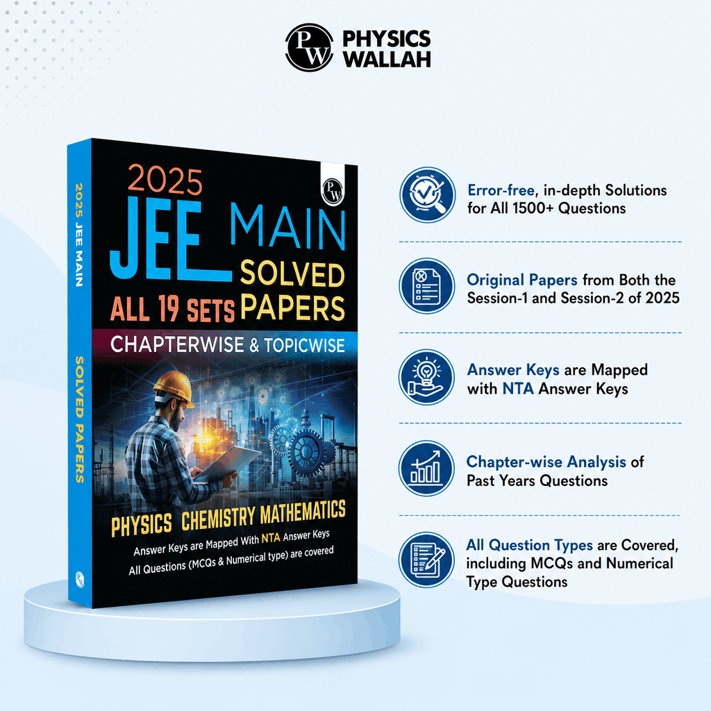 Toppers Kit for JEE Set of 5 Books with 4 Motivational Posters | Physics, Chemistry, Maths Handbook, JEE Main 2026 All Sets, JEE Main Toppers Test Series