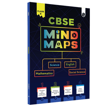 CBSE Class 10 Mind Maps Book For 2025 Board Exam l Mathematics, Physics, Chemistry, Biology, English and Social Science