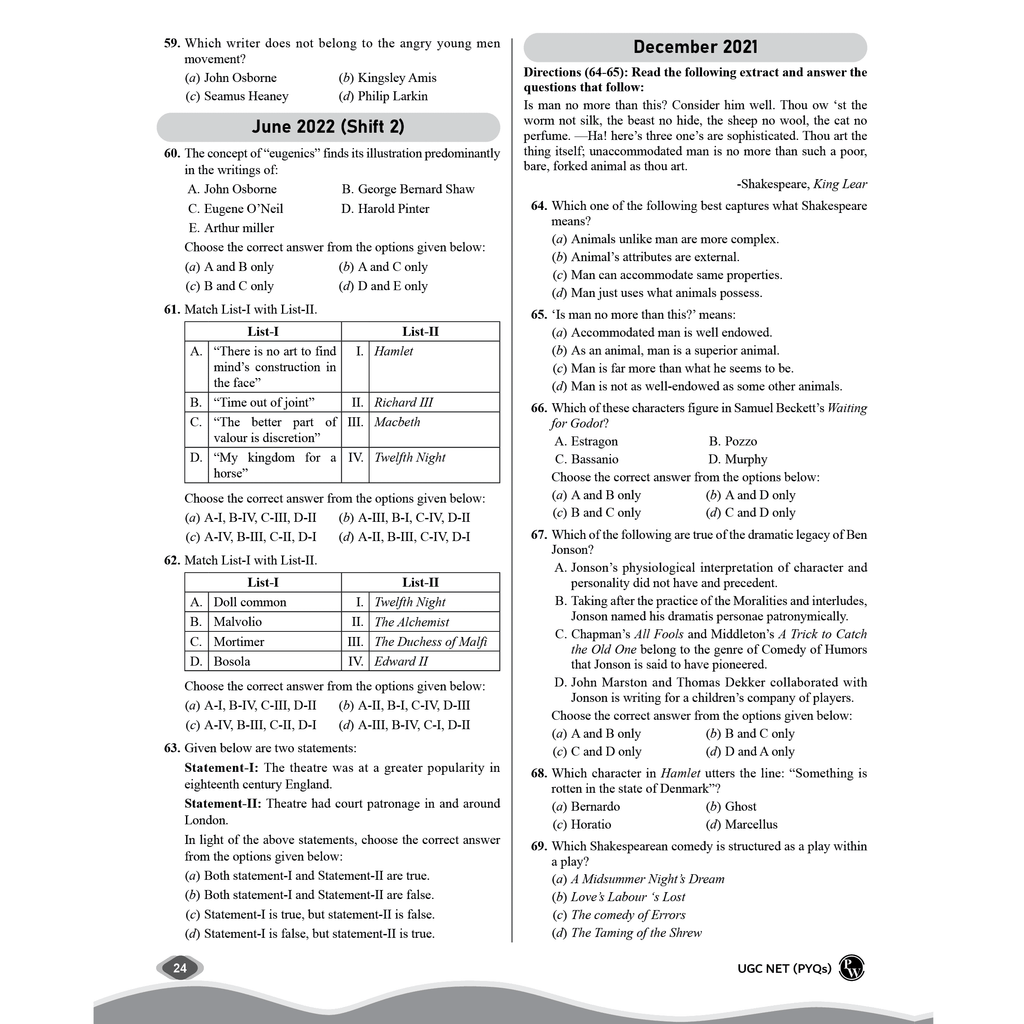 PW UGC-NET English Literature PYQ 11 Years (2014-2024)|Latest December Session Paper Covered|Chapterwise and Yearwise Previous Year Solved Papers For Phd Entrance, SET, GATE, CUET UG & PG