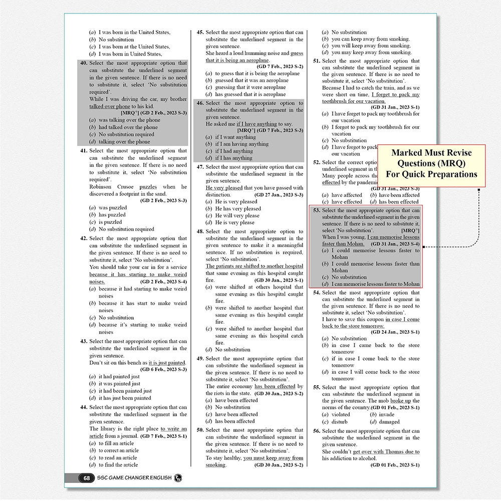 SSC Game Changer General Awareness, Maths, English & Reasoning Combo Set of 4 Books For 2026 Exams | Chapter, Topic & Exam-wise PYQs | For CGL, CHSL, MTS, CPO, GD, Delhi Police, Steno