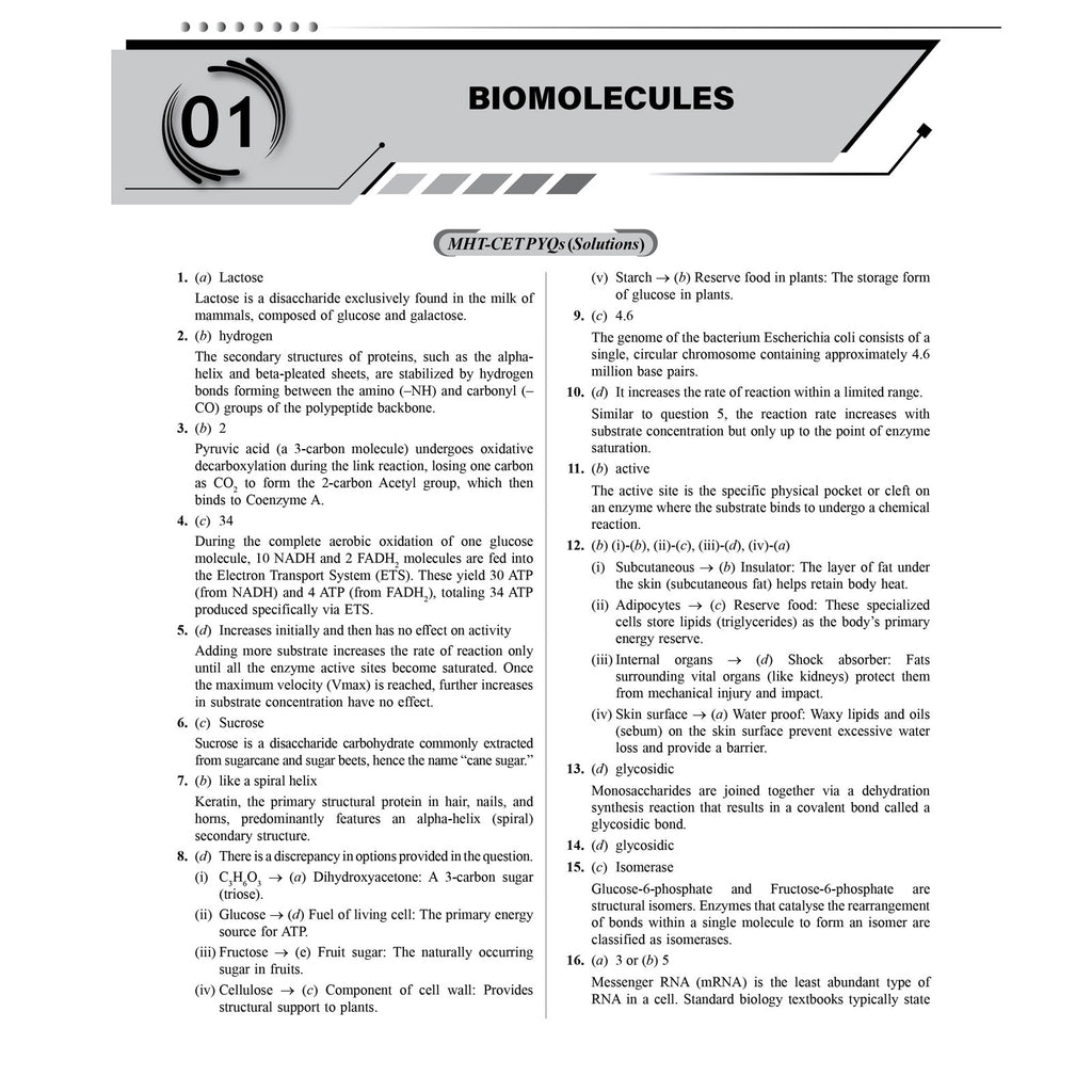 Maharashtra Board MHT-CET Physics, Chemistry, Mathematics, Botany & Zoology Question Bank & Solution Booklet Set of 10 Books | Theory plus PYQs of MHTCET, CBSE & MH Boards