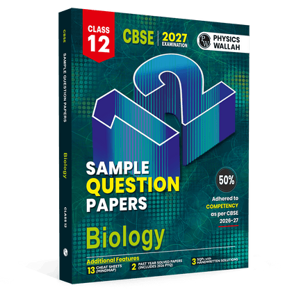 CBSE 12 Sample Question Papers Class 12 Biology For 2027 Board Exam (New Pattern) | 2026 Solved Paper, Chapterwise Mind Maps, Stepwise Marking