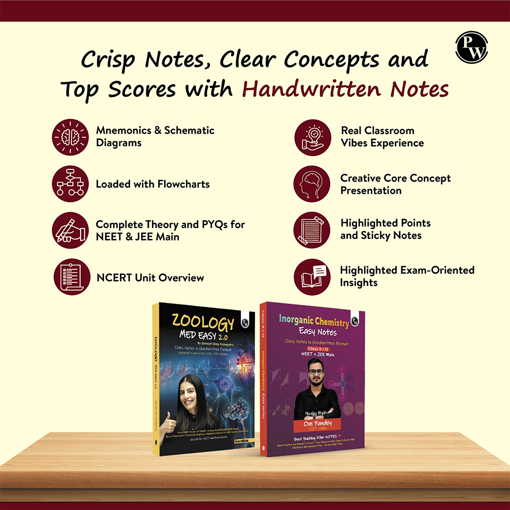 Zoology Med Easy 2.0 By Samapti Sinha Ma’am and Easy Handwritten Notes Inorganic Chemistry By Om Pandey Combo Set of 2 Books For NEET and Board Exams 2025-26