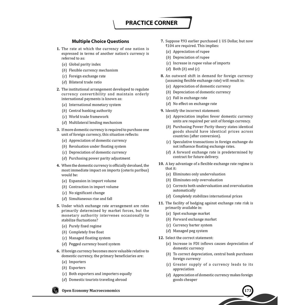 CUET (UG) Economics 2026 Chapterwise & Topicwise Question Bank with Past Year Questions PYQs and Mock Test | Mind Maps and Practice MCQs