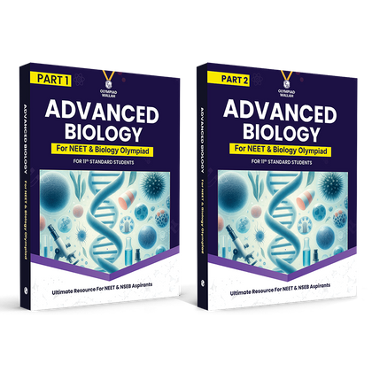 Olympiad Wallah NSEB Class 11 Advanced Biology (Part 1 & 2) For Biology Olympiad 2026 | Practice Questions, PYQ, Detailed Solutions | Ideal For INBO & IBO