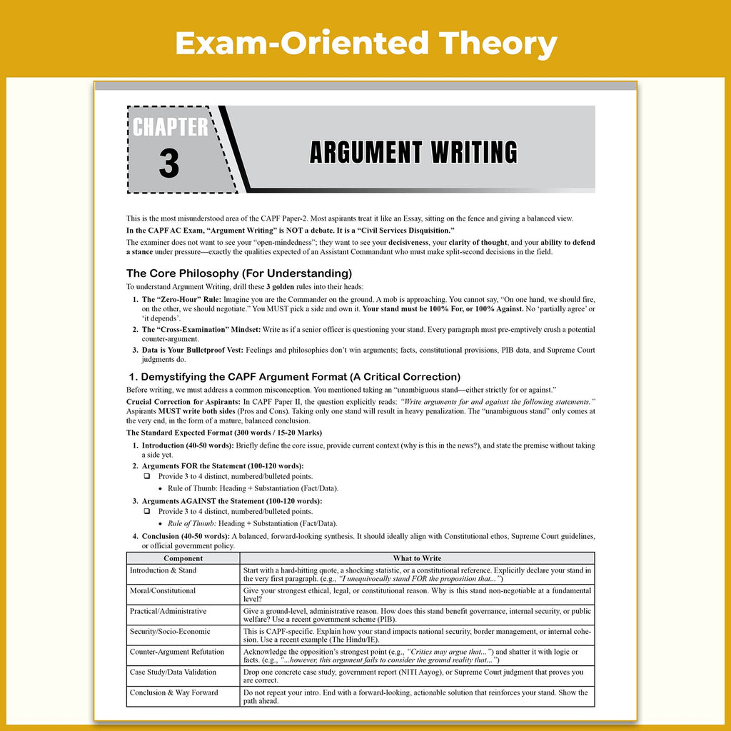 All In One UPSC CAPF AC Central Armed Police Forces Assistant Commandant Paper ll: Descriptive By Lokesh Sir & Harshit Sir For 2027 Exam | General Ability and Intelligence | For BSF, CRPF, CISF, ITBP, SSB
