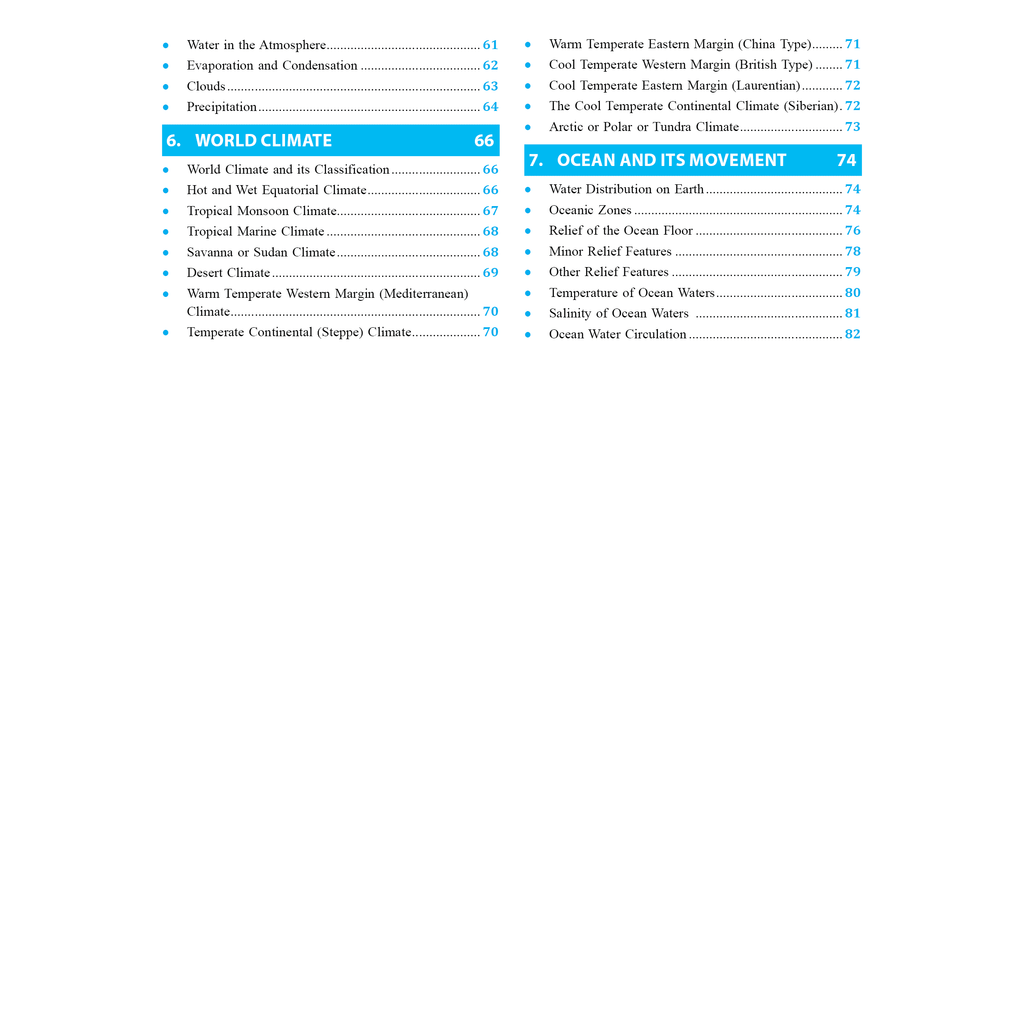UDAAN (Prelims Wallah Static) Physical Geography For 2025 Exams