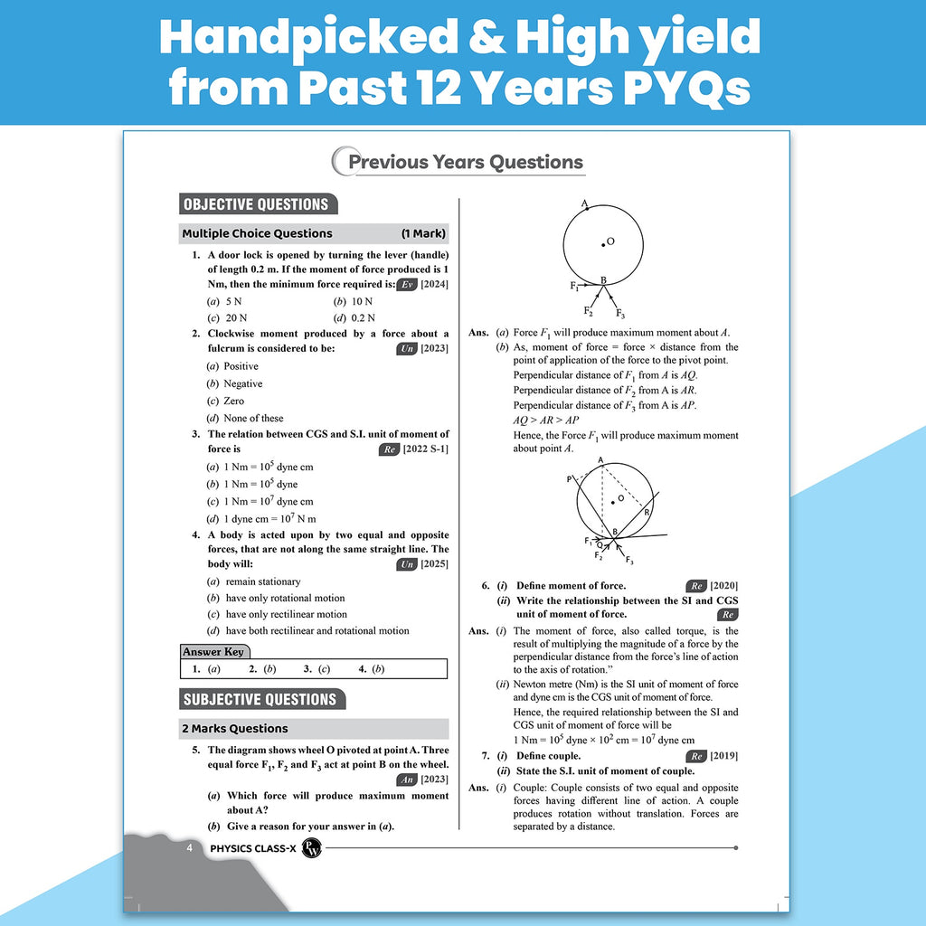PW ICSE Class 10 Question & Concept Bank Physics for 2027 | Chapterwise & Topicwise By Akash Shravan & Shailendra Pandey | Solved PYQs | 40% Competency & Application Based Practice Questions
