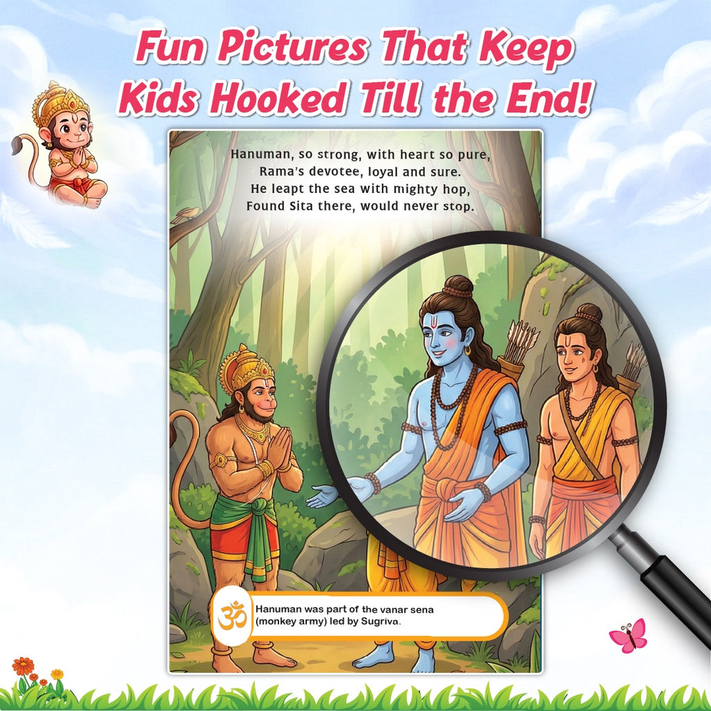 Mythology Story of Gods For Kids (Set of 5 Books) | Ganesha, Hanuman, Krishna, Rama, Bhakta Prahlad & Vishnu | Colourfully Illustrated Easy Spiritual Tales with Moral Values