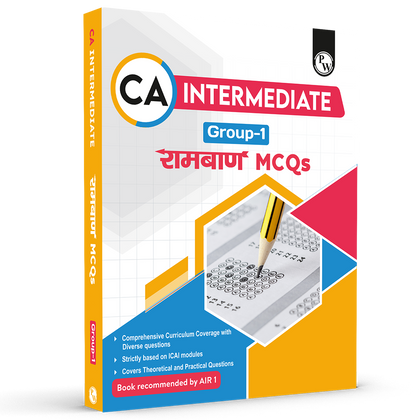 CA Intermediate Group 1 Ramban MCQs Book (All Subjects) | Latest Syllabus For May 2026 Exams