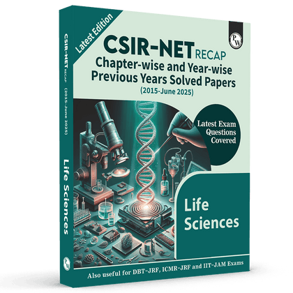 CSIR - NET Recap Life Sciences Chapterwise & Yearwise Previous Years Solved Papers (2025-2015) PYQ Latest June 2025 Exam Questions Covered l  DBT - JRF, ICMR - JRF, IIT JAM Exams