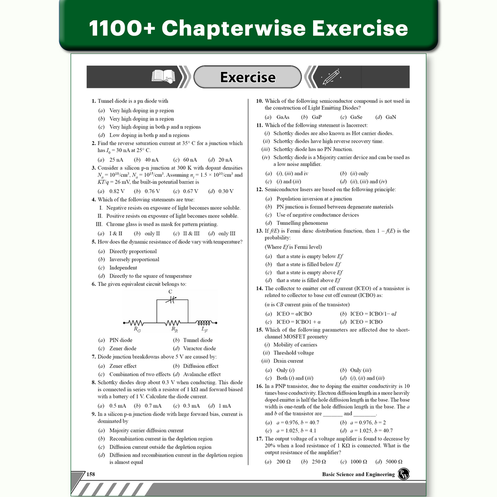 RRB Technician Grade-l Signal Exam 2026 | Basic Science & Engineering and Basics of Computers & Applications l Chapterwise Theory & Exercise, 1200+ Questions (PYQs) with Latest paper 2024