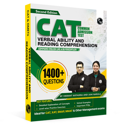 MBA Wallah Verbal Ability & Reading Comprehension CAT Book for 2027 Exam | 1400+ Questions By Vikrant Kathuria & Juhi Narula| Detailed Concept with Solved PYQs | For XAT, SNAP, NMAT