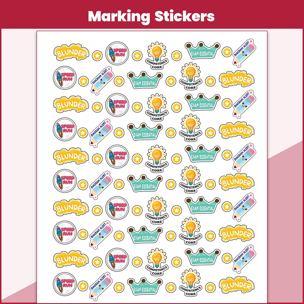 PW 15 CBSE Sample Papers Class 10 Science, Maths Standard and English For 2027 Board Exam (New Pattern) | CBSE Like Question Booklet and Answer Sheets, Marking Stickers