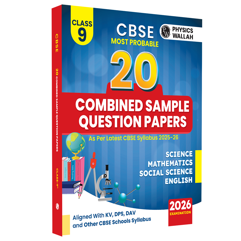 CBSE Class 9 Most Probable 20 Combined Sample Question Papers For 2026 Exams as per Latest Syllabus 2025-26 l Science, Mathematics, Social Science and English