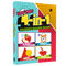 Kids First 4 in 1 Padded Board Book l Colors, Shapes, Alphabet, Numbers l Early Learning Picture Book for Children Ages 1, 2, 3, 4, 5 Years