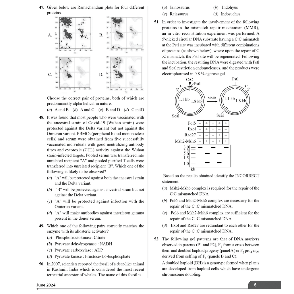 CSIR - NET Recap Life Sciences Chapterwise and Yearwise Previous Years Solved Papers (PYQ) Latest 2015 June 24 Exam Questions Covered l DBT - JRF, ICMR - JRF, IIT JAM Exams