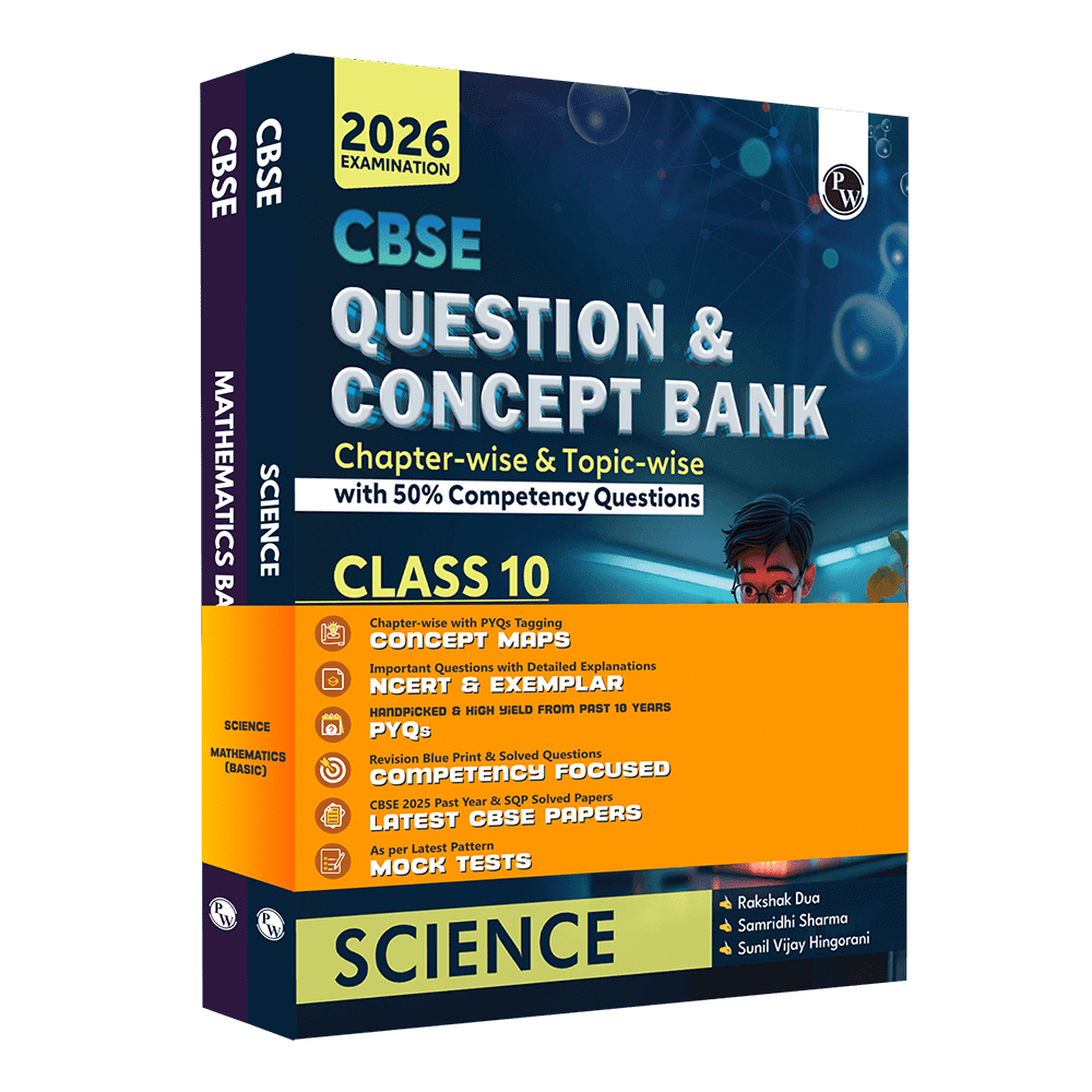 CBSE Question & Concept Bank (QCB) Class 10 Science and Mathematics (Basic) Combo Set of 2 Books Chapterwise & Topicwise Solved Questions For 2026 Exams