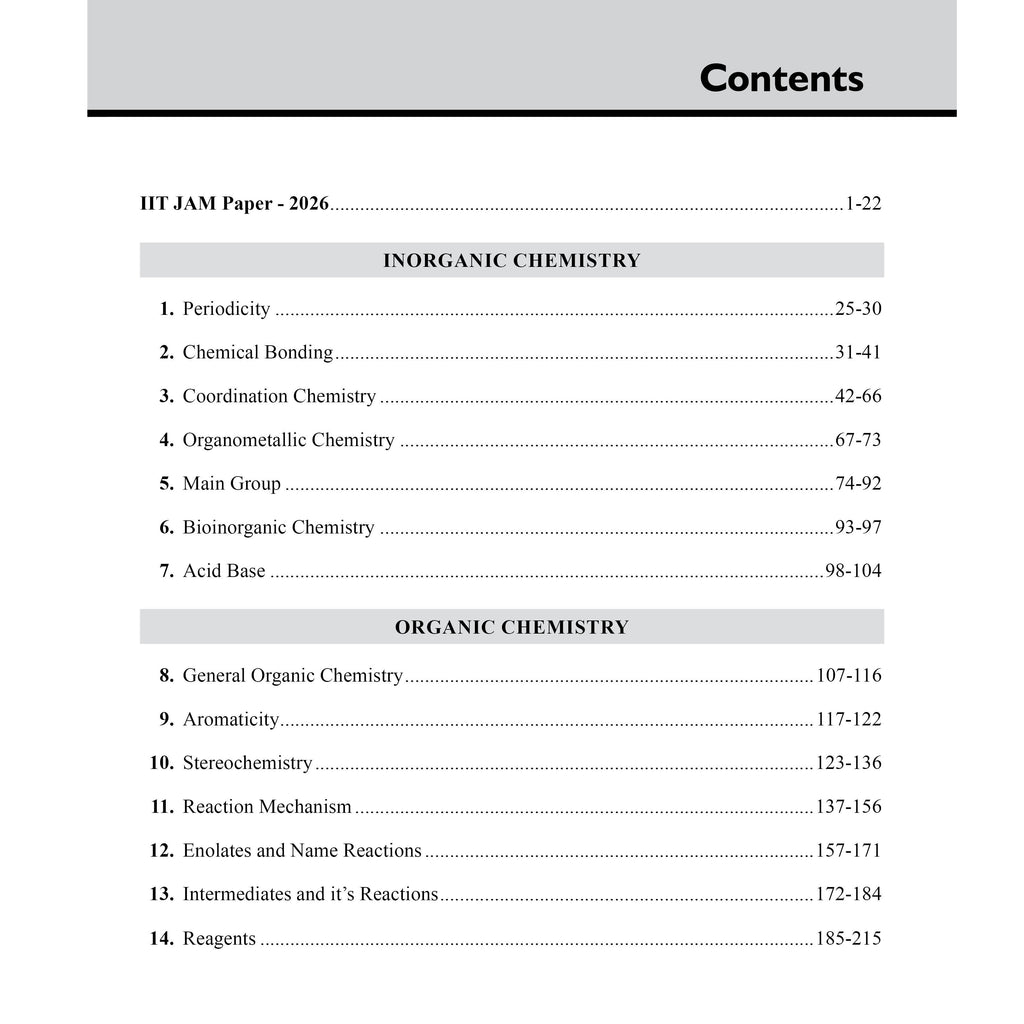 PW IIT JAM Recap 22 Years Chemistry PYQ Chapterwise & Yearwise Previous Year Solved Papers (2026-2005) with 5 Mock Tests l Latest Exam Questions Covered