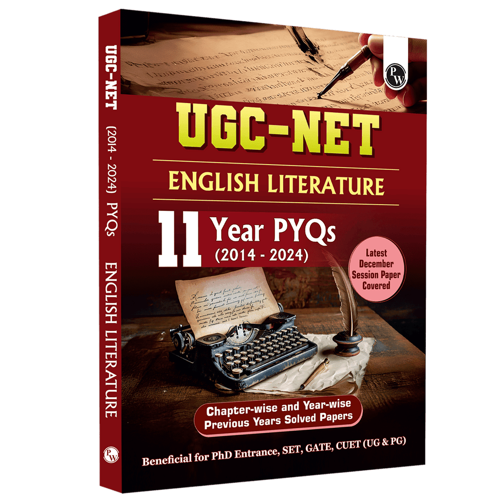 PW UGC-NET English Literature PYQ 11 Years (2014-2024)|Latest December Session Paper Covered|Chapterwise and Yearwise Previous Year Solved Papers For Phd Entrance, SET, GATE, CUET UG & PG