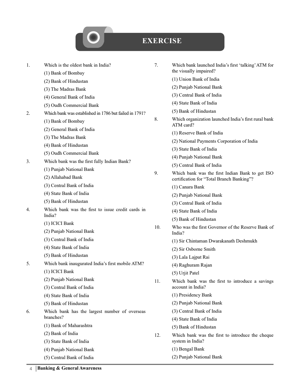 Banking Drona Modules Combo Set of 6 Books | For Banking 2025 Exam