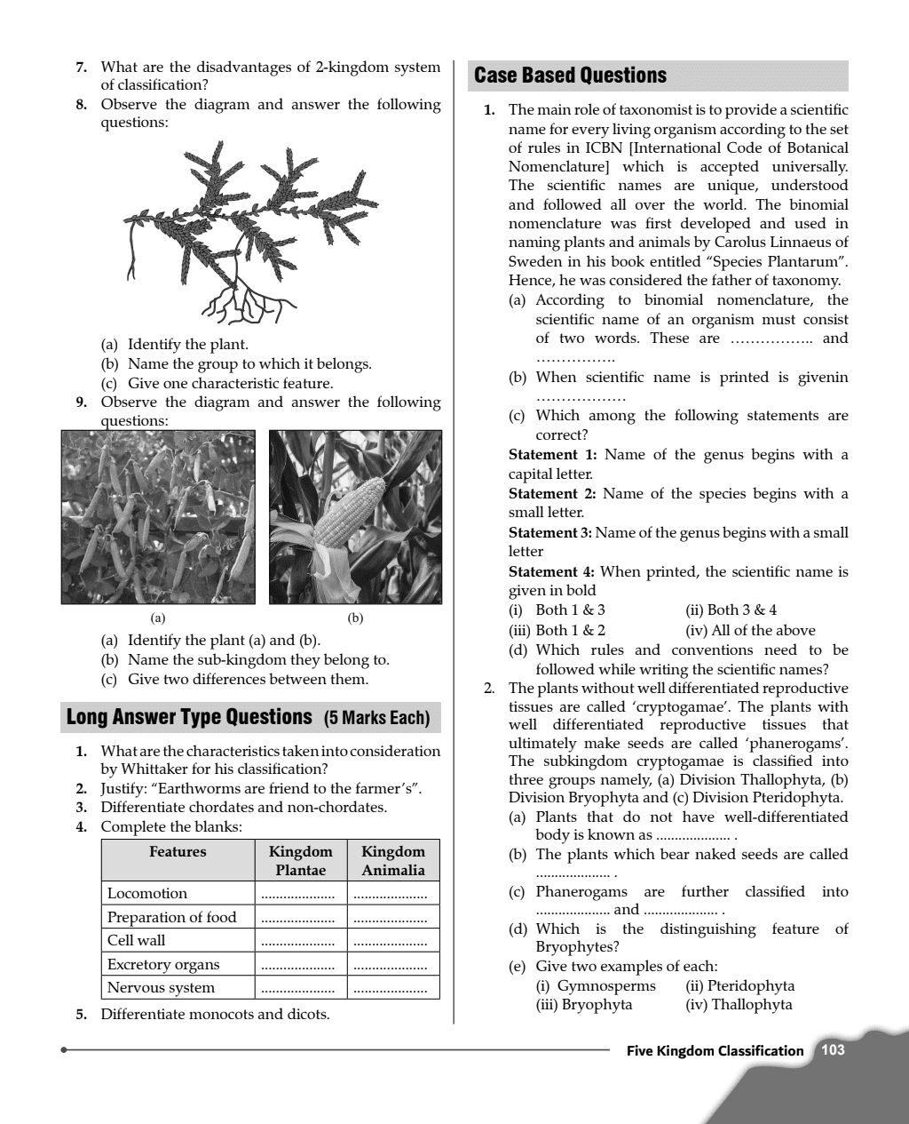 ICSE Class 9 Biology as Per Latest NEP For Exam 2024-25