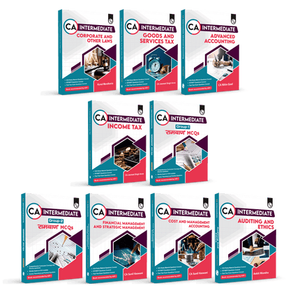 CA Intermediate Group 1 and 2 (All Subjects) Ramban MCQ's Group 1 & 2 Combo Set of 9 Books l Latest Syllabus For May & Sep 2025 Exams | 4th Edition