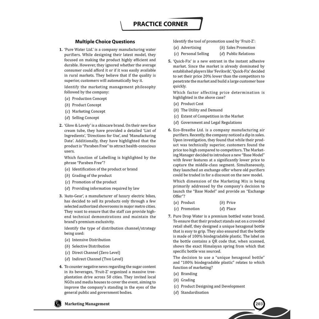 CUET (UG) Business Studies 2026 Chapterwise & Topicwise Question Bank with Past Year Questions PYQs and Mock Test | Mind Maps and Practice MCQs