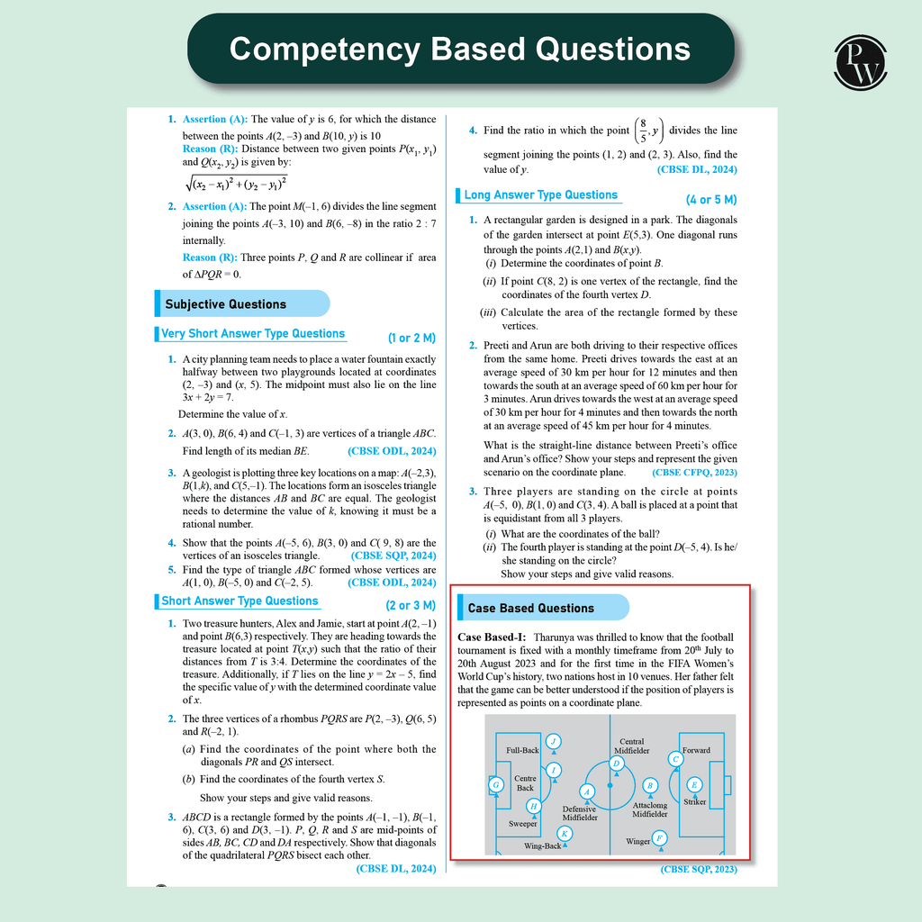 CBSE Question & Concept Bank (QCB) Class 10 Mathematics (Standard) Chapter-wise and Topic-wise Solved Questions For 2026 Exams with 50% Competency Based Question