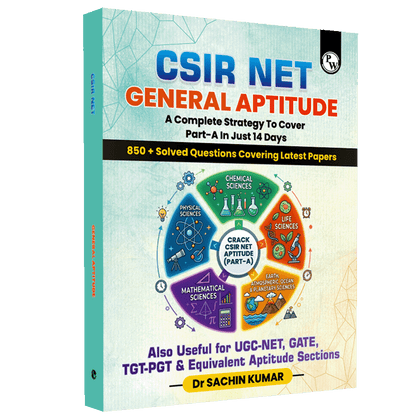 CSIR NET Paper 1 General Aptitude Book By Sachin Sir For June 2026 Exams | 850+ Solved Questions | Useful for UGC-NET, GATE, TGT-PGT & Equivalent Aptitude Sections