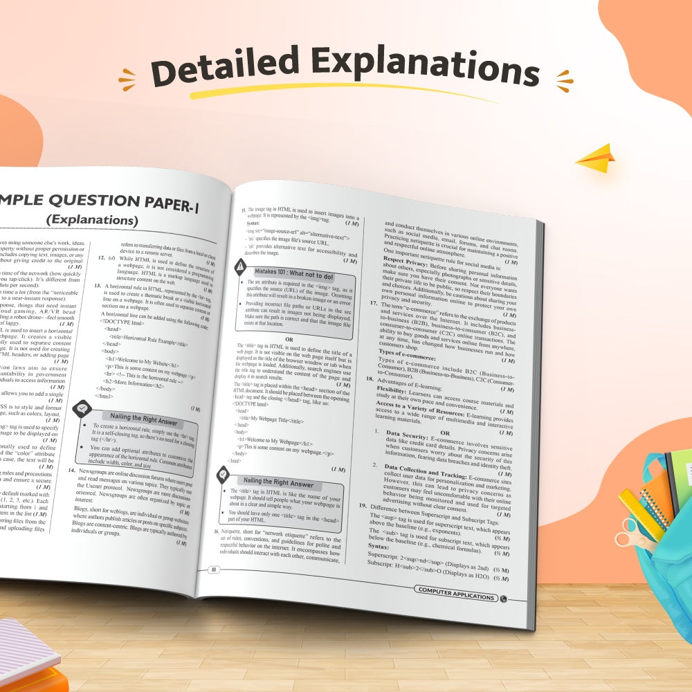CBSE 15 Sample Question Papers Class 10 Computer Application For 2027 Board Exam (New Pattern) | CBSE SQP, 2025 & 2026 Solved Papers