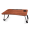 Study Table Bed Table Premium Laptop Table/and Portable Plastic/Writing Desk for Office/Home/School (Wooden))