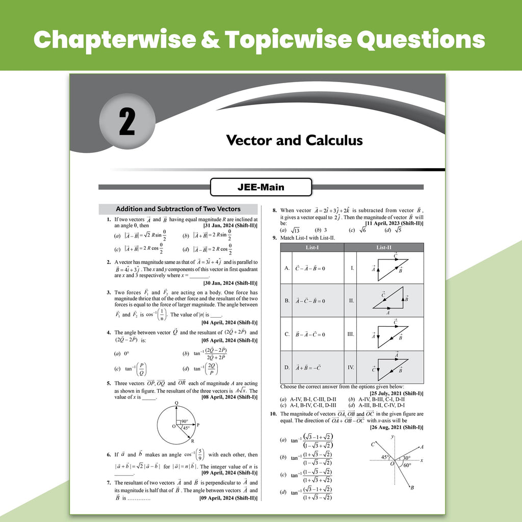 PW JEE Advanced 49 Years (2026-1978) with JEE Main 162 Sets Physics PYQs (2026-2019) | Chapterwise and Topicwise Solved Papers For JEE Main & Advanced 2027 Exams