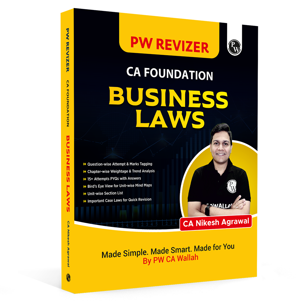 MCQ Revizer CA Foundation Business Laws By CA Nikesh Agrawal | Chapterwise Weightage Analysis & PYQs