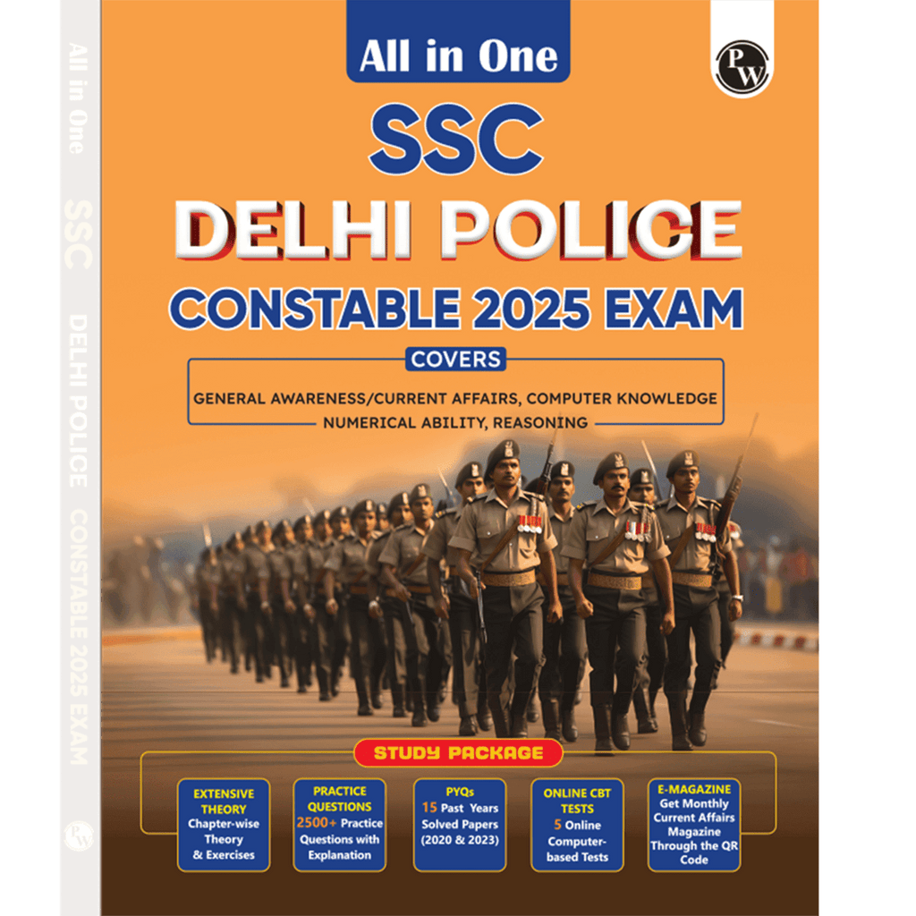 All in One SSC Delhi Police Constable 2025 Exam | Chapterwise Theory, Short Tricks, Exercises,15 Past Year Solved Papers(PYQs) 2023&2020 with 5 Online CBT Tests l English Edition