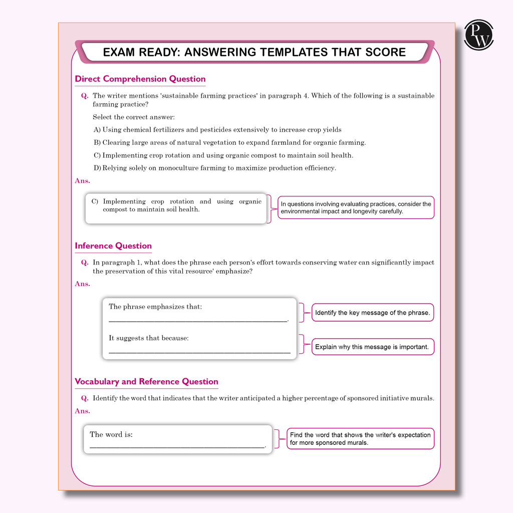 PW 15 CBSE Class 10 Sample Papers English for 2026 Board Exam (As Per Latest SQP Dated 30 July 2025) | Mind Maps with 111 Most Probable Questions