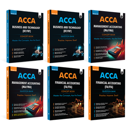 ACCA FIA/Knowledge Level Study Pack Combo Set of 3 Subjects (6 Books) - 2.0