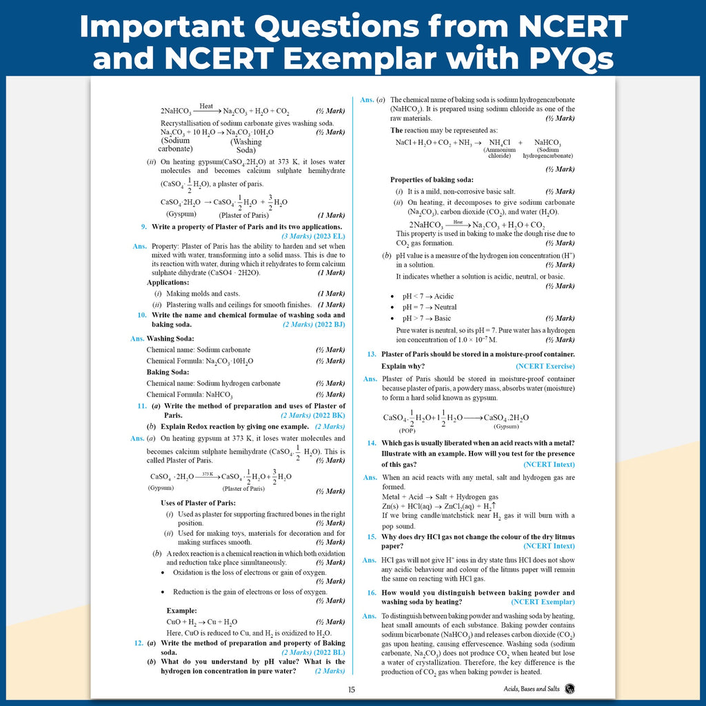 PW UP Board Class 10 Question Bank Science Guru Mantra By Jigyasa Panwar Mam & Deepak Sir For 2026-27 Exam | NEP 2020 | Chapter-wise NCERT Exercises with Mind Maps & PYQs