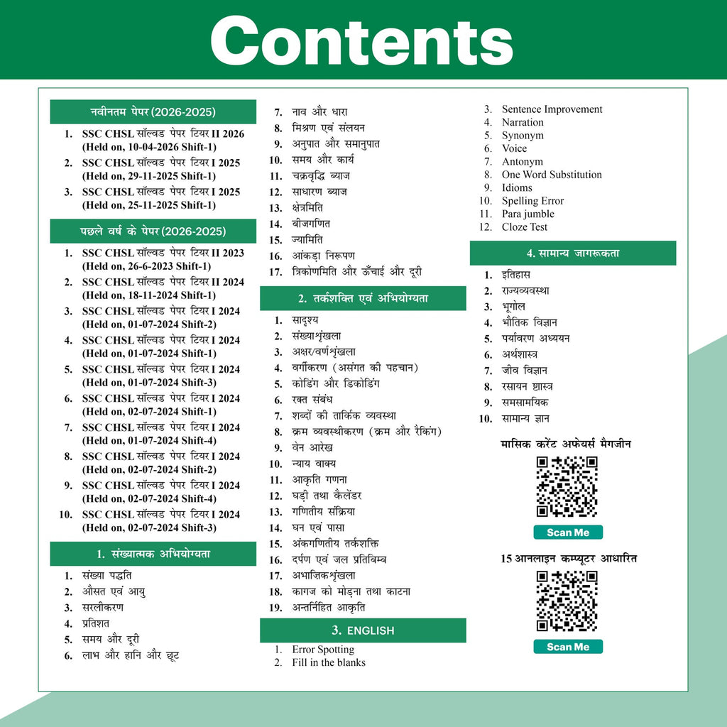 Selection Mantra SSC CHSL (10 + 2) Tier 1 & 2 Hindi Edition For Exams 2026-27 | Chapterwise & Typewise Past Year Questions Till April 2026 | 6300+ PYQ | 15 Online CBT | English Edition