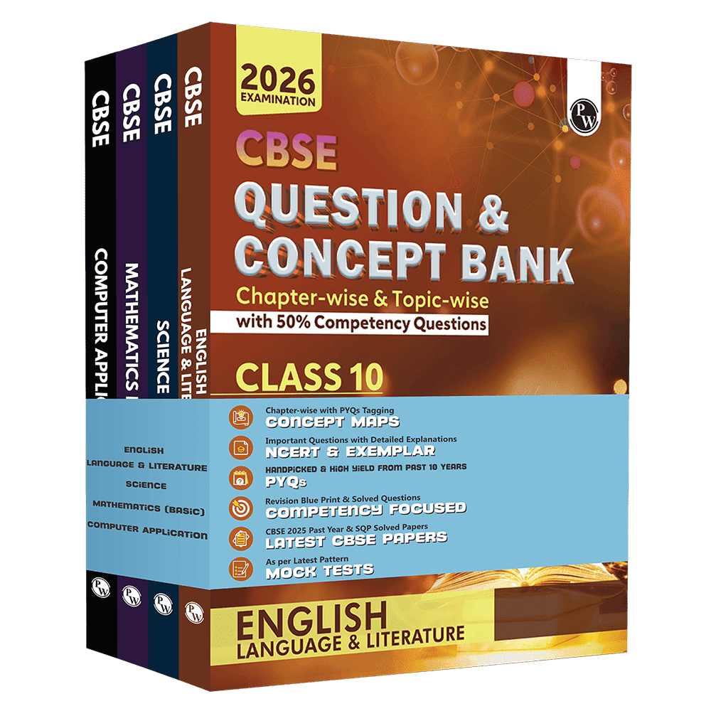CBSE Question & Concept Bank (QCB) Class 10 English, Science, Maths (Basic), Computer Application Combo Set of 4 Books Chapterwise & Topicwise Solved Questions For 2026 Exams