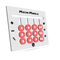 Curious Jr. Maths Mingle Board Game White for Kids Ages 4, 5, 6, 7, 8, 9, 10 Years with Quiz Cards - Addition, Subtraction and Multiplication STEM Learning toy for children