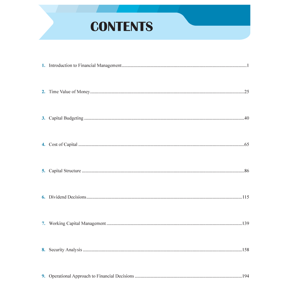 CS Executive Financial Management Module-I Theory Book For 2025 Exam | Comprehensive Curriculum Coverage | Theoretical + Practical Questions