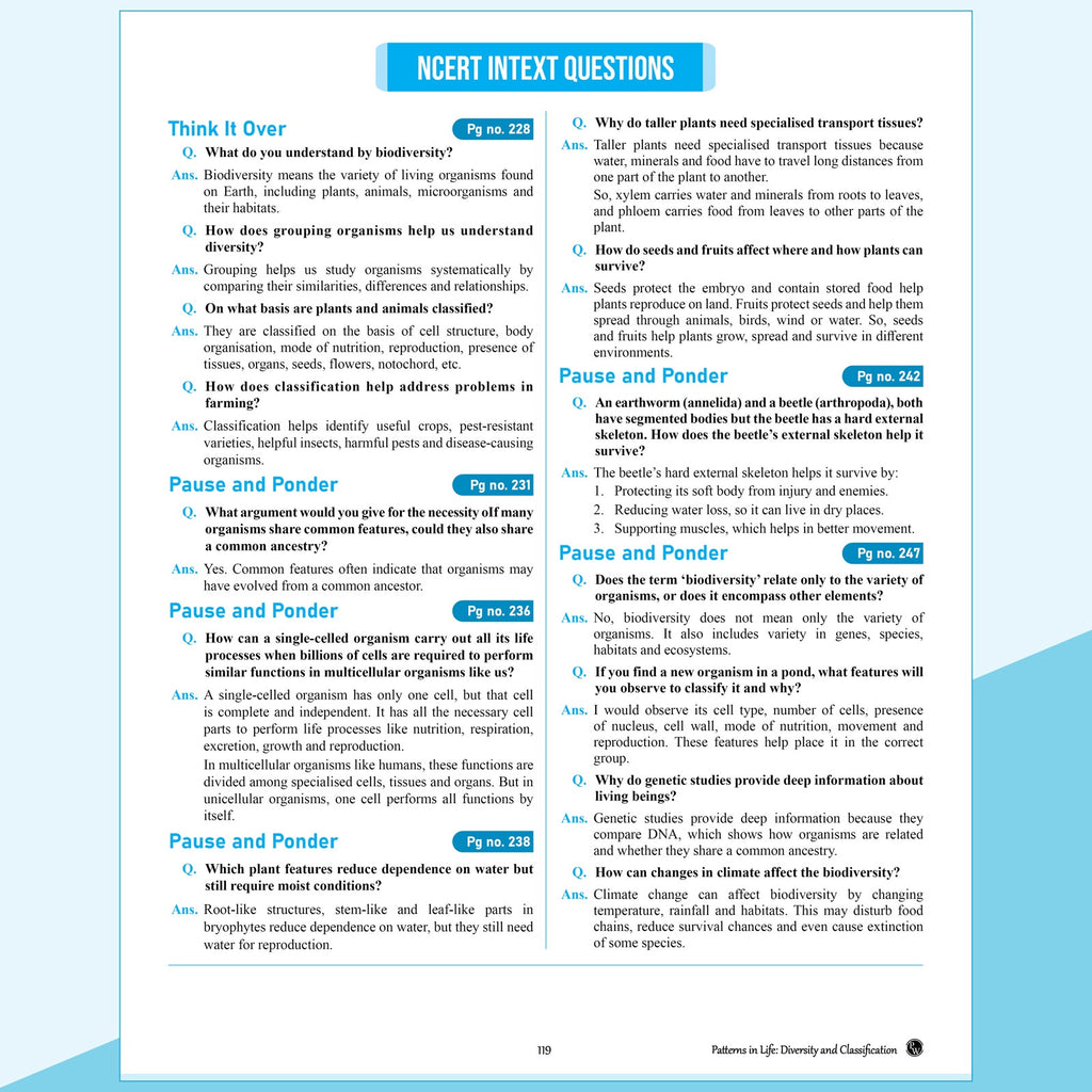 PW New NCERT Class 9 Science Exploration Textbook Solutions with Mind Maps 2026-27 | Revision Book, Solved NCERT Intext Solutions and End Exercises