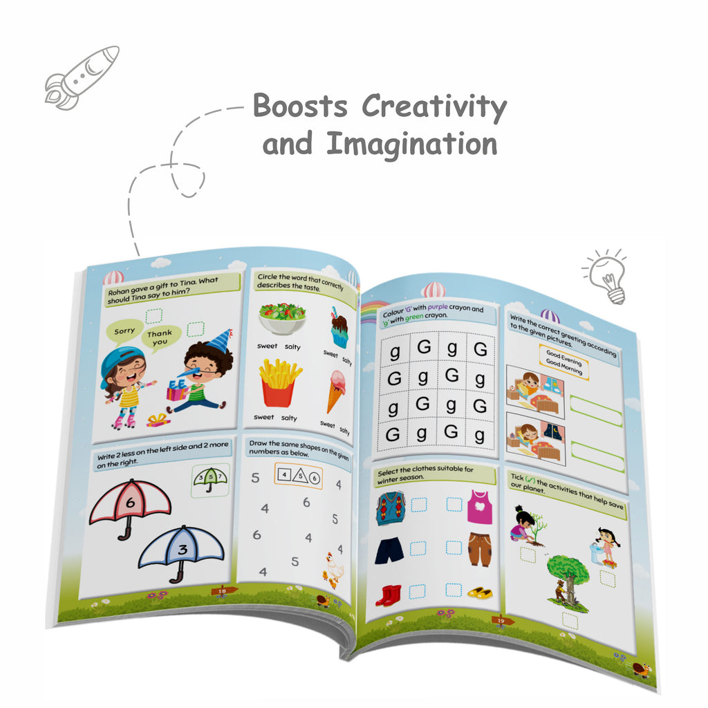 Activities Book For Kids Aged 3+ Years Old | 200+ Adventure Activities | Puzzles, Mind Games, Maze and Challenges Filled Activity Book For Growing Kids & Screen-Free Fun