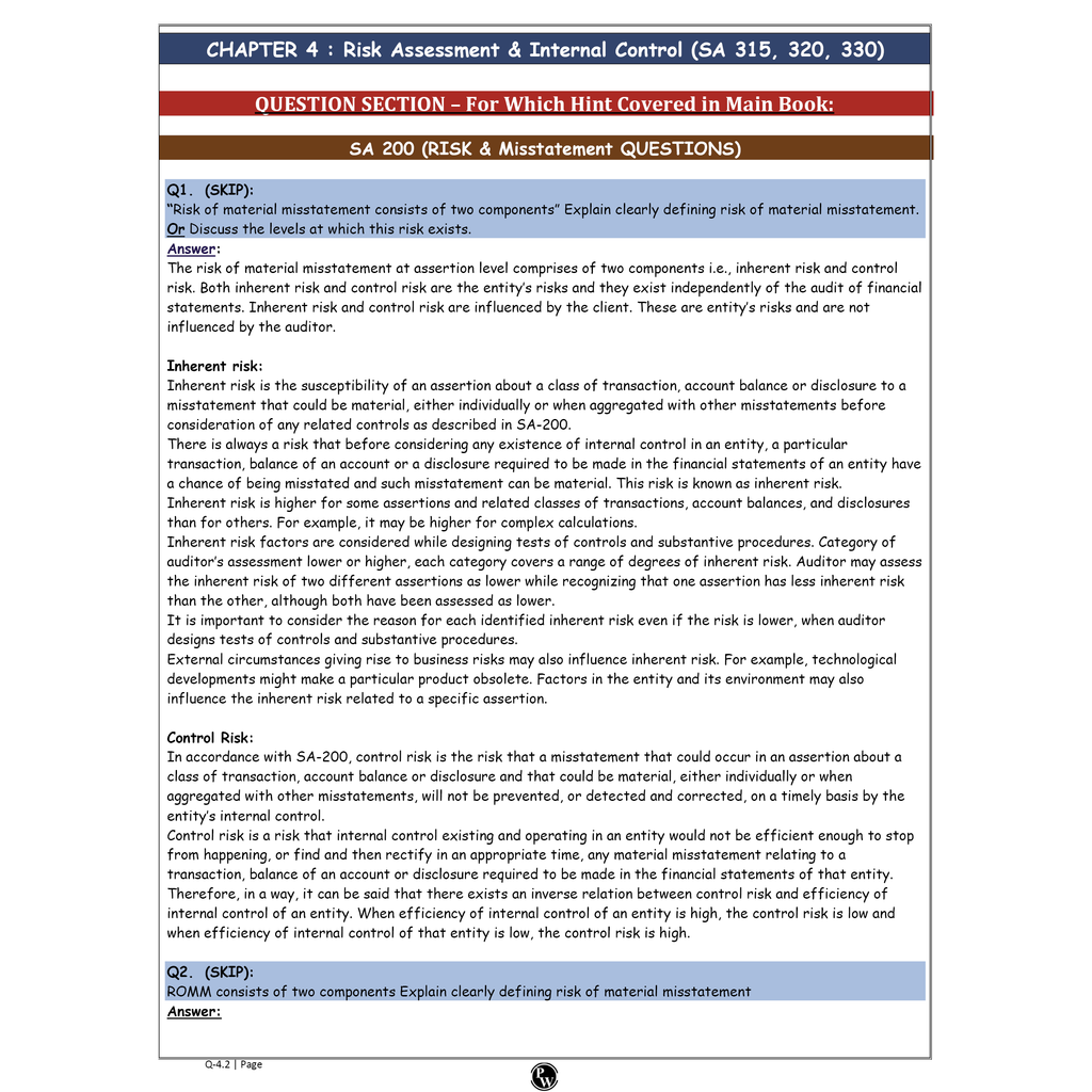 CA Intermediate Group 2 Auditing and Ethics By CA Hemant Somani | Covering Theory, Exercise and Previous Years Questions & Solutions | Latest Syllabus For May 2026 Exams