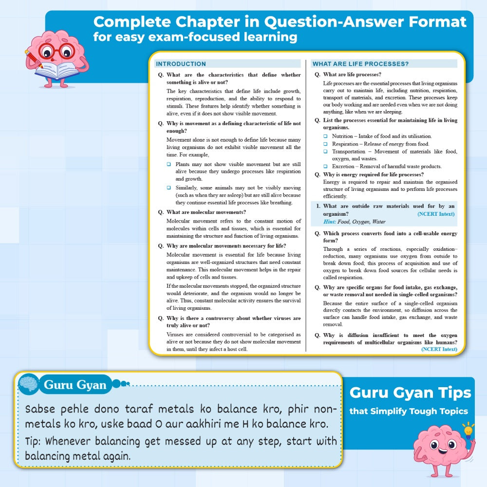 CBSE Class 10 Board Booster Science Question Bank For 2026 Board Exams l 1200+ Questions l Rapid Revision l Topicwise PYQs, Mind Maps, GEM Questions & Most Probable Questions