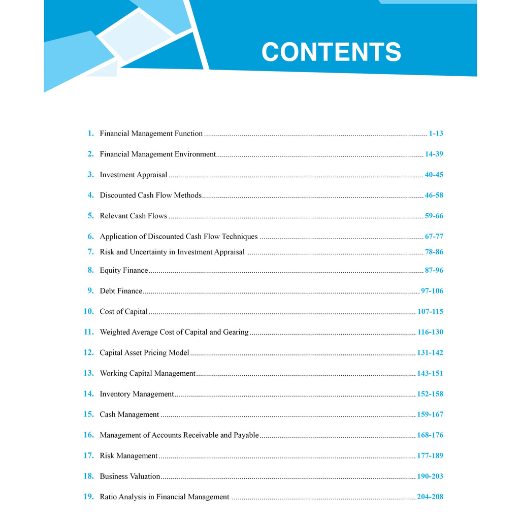 ACCA Financial Management (FM) 2.0 Concept Book + Question Bank Combo Set of 2 Modules