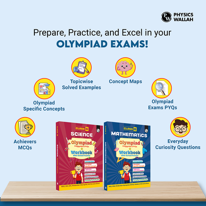 Olympiad Plus Workbook For Class 6 Science and Mathematics Prepguide & PYQs Combo Set of 2 Books | NSO, ISO, iOS, Hindustan Olympiad, NSTSE, IMO, iOM, SEAMO, ISTSE and Others